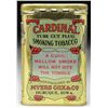 Image 2 : CARDINAL CUT PLUG VERTICAL POCKET TOBACCO TIN.