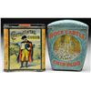 Image 1 : LOT OF TWO VERTICAL POCKET TOBACCO TINS.