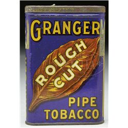 GRANGER ROUGH CUT VERTICAL POCKET TOBACCO TIN.