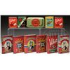 Image 1 : LOT OF ELEVEN VERTICAL AND FLAT POCKET TOBACCO TINS.