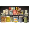 Image 1 : LOT OF 25 MISC PRODUCT TINS.