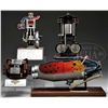 Image 1 : LOT OF 4 CUTAWAY ENGINES.
