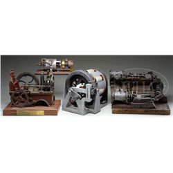 LOT OF 4 SALESMAN SAMPLE ENGINES.