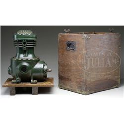 YORK COMPRESSOR WITH ORIGINAL CARRYING CASE.