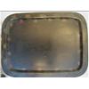 Image 1 : A Walton & Co. London Papier Mache Tray, of rounded rectangular form,  the border with gilt decor...