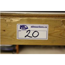 CONTENTS OF RECEPTION AREA INCLUDING: DESK, FILE CABINET, PICTURE, TWO CLIENT CHAIRS, OFFICE