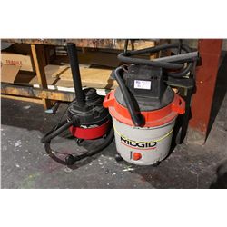 RIGID VACUUM AND SMALL SHOP VAC
