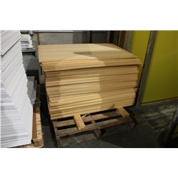 PALLET OF MDF SIGN BOARD