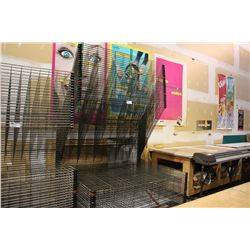 MOBILE METAL DRYING RACK