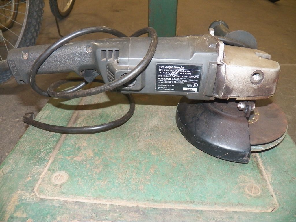 Craftsman 7" Angle Grinder