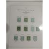 Image 4 : 1918 TO 1952 STOCK TRANSFER STAMP ALBUM, COLOR PGS