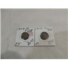 Image 1 : LOT 2 1909-VDB (F) & (EF) LINCOLN WHEAT PENNIES