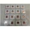 Image 1 : LOT 16 ALL (BU) 1959 TO 1988-D MEMORIAL PENNIES