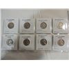 Image 2 : LOT 14 PRE 1964 CIRCULATED JEFFERSON NICKELS: