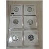 Image 2 : LOT 12 UNC (8) 1943, 2-43D, 2-43S STEEL PENNIES