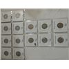 Image 1 : LOT 14 CIRCULATED BUFFALO NICKELS: 1919, 20, 23,