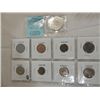 Image 1 : LOT 9 FOREIGN COINS: 1964 MEXICAN PESO, 2001 FIJI
