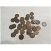 Image 1 : LOT 35 MIX DATE CIRCULATED INDIAN HEAD PENNIES