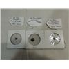 Image 1 : LOT 3 GEM STONE OVAL & ROUND BLACK STAR SAPPHIRE