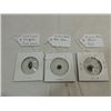 Image 1 : LOT 3 JADE STONE CUT & SIZE: 15X7MM MARQUISE, 8MM