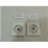 Image 1 : LOT 2 RUBY GEM STONE OVAL CUT SIZES: 7X6.1MM &