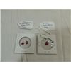 Image 1 : LOT 3 RUBY GEM STONE OVAL CUT, SIZES: 10X8MM,