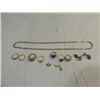 Image 1 : LOT 11 VINTAGE 14K GF JEWELRY: NECKLACE, RINGS &