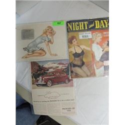 POST WWII NIOR EMPHERIA ESQUIRE PINUP GIRL, MICKEY