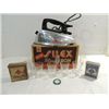 Image 1 : MIXED VINTAGE BOX LOT: SILEX STEAM IRON, BAND AID
