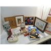 Image 1 : LOT 10 ITEMS: 3 PRESSED TINS, 1 MICKEY MOUSE MUG,