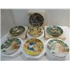 Image 1 : LOT 7 DECORATIVE CHINA PLATES: 4 BRADFORD EXCHANGE
