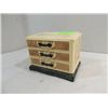 Image 1 : VINTAGE BAKELITE ORIENTAL CHILD'S 3 DRAWER DRESSER