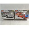 Image 1 : LOT 2 AMT ERTL PLASTIC MODEL KIT 1994 CORVETTE &