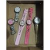 Image 1 : LOT 5 LADYS QUARTZ WRIST WATCHES: ALL HELLO KITTY