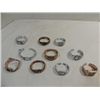 Image 2 : LOT 10 LADYS QUARTZ WRIST WATCHES SOLID BANDS: JCH