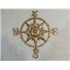 Image 1 : 12.5" CAST BRASS NAUTICAL DIRECTIONAL NORTH, EAST,