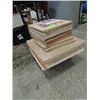 Image 1 : LOT 39 (11) 18X18 & 12X12 ROCK & TERA COTTA TILES