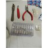 Image 4 : BOX LOT OF WRIST WATCH REPAIR TOOLS & SUPPLIES