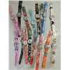 Image 1 : LOT 16 CHILDRENS QUARTZ WRIST WATCHES: SPONGE BOB,