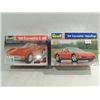 Image 1 : LOT 2 REVELL PLASTIC MODEL KIT 1999 CORVETTE &