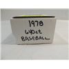 Image 3 : LOT 640 1978 TOPPS BASEBALL PLAYER CARDS