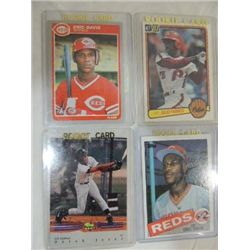 LOT 4 BASEBALL ROOKIE CARDS: CLASSIC - JETER,