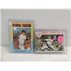 Image 1 : LOT 2 TOPPS 1963 #136 & 1975 #280 BASEBALL CARDS: