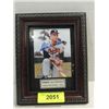 Image 1 : 7X9 BASEBALL PHOTO AUTOGRAPH EDDIE MATHEWS COA