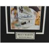 Image 2 : 8X10 BASEBALL PHOTO AUTOGRAPHED BILLY MARTIN COA