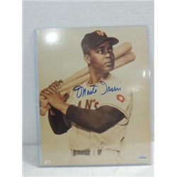8X10 BASEBALL PHOTO AUTOGRAPH MONTE IRVIN COA