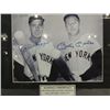 Image 2 : 21X17 BASEBALL PHOTO 2 AUTOGRAPH MANTLE & DIMAGGIO