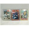 Image 1 : LOT 3 ROOKIE FOOTBALL CARDS: 1967 LEE ROY JORDAN,