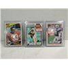 Image 1 : LOT 3 ROOKIE FOOTBALL CARDS: 1979 DOUG WILLIAMS,
