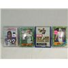 Image 1 : LOT 4 ROOKIE FOOTBALL CARDS: 1985 STEVE YOUNG,